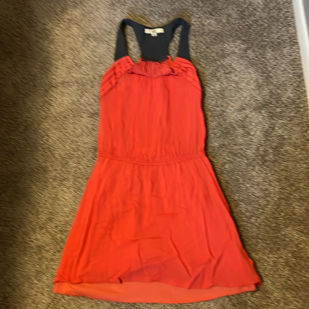 Coral dress